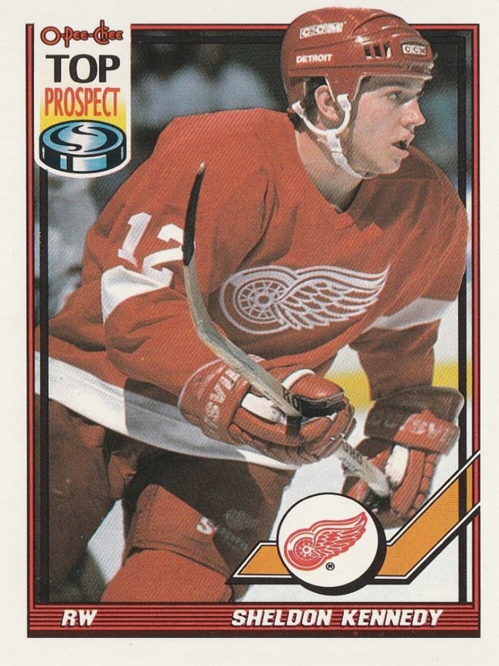 Sheldon Kennedy - 1991 O Pee Chee Top Prospect NHL Hockey Card